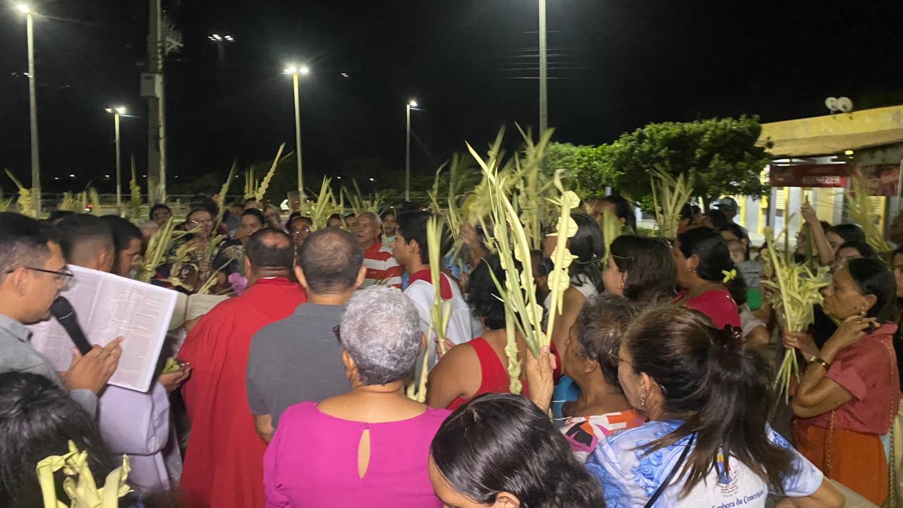 Celebração do Domingo de Ramos marca início da Semana Santa