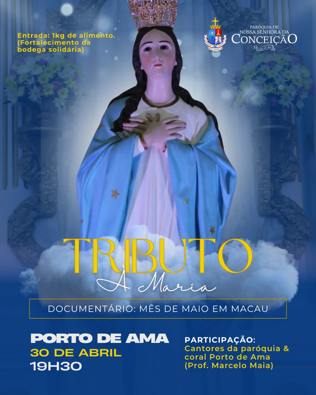 Documentário celebra os 100 anos da imagem de Nossa Senhora da Assunção no Porto de Ama