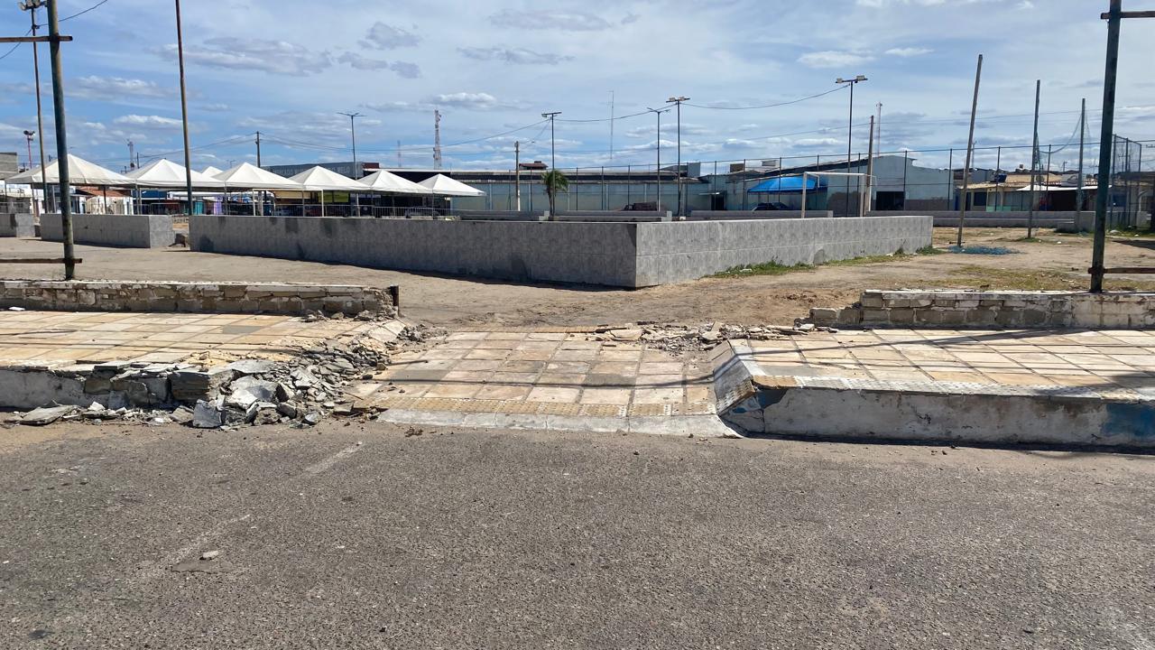 A imagem do Tatazão é de fazer pena, até agora a gestão municipal não teve o olhar para o Tatazão