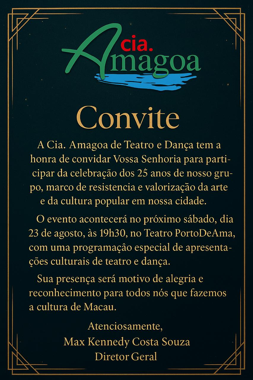 25 Anos da Cia Amagoa