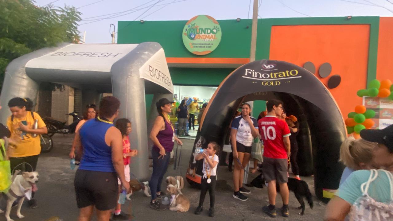 Cãorrida realizada pela loja Mundo Animal