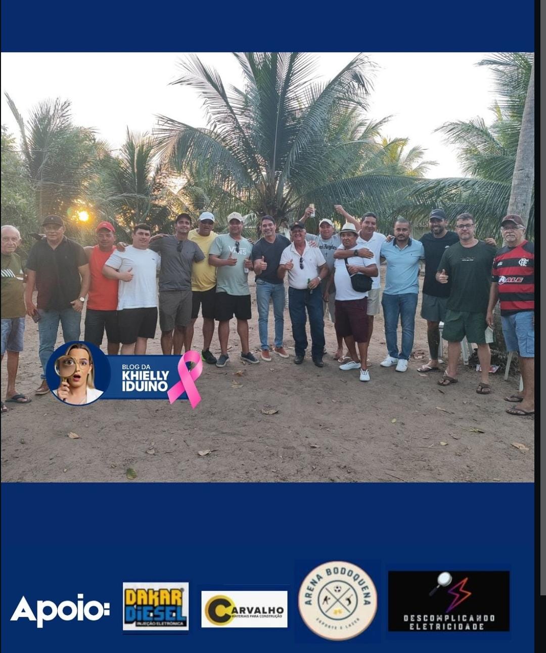 Dr. Gustavo Soares prestigia o aniversário de Chaconzinho, em Arez