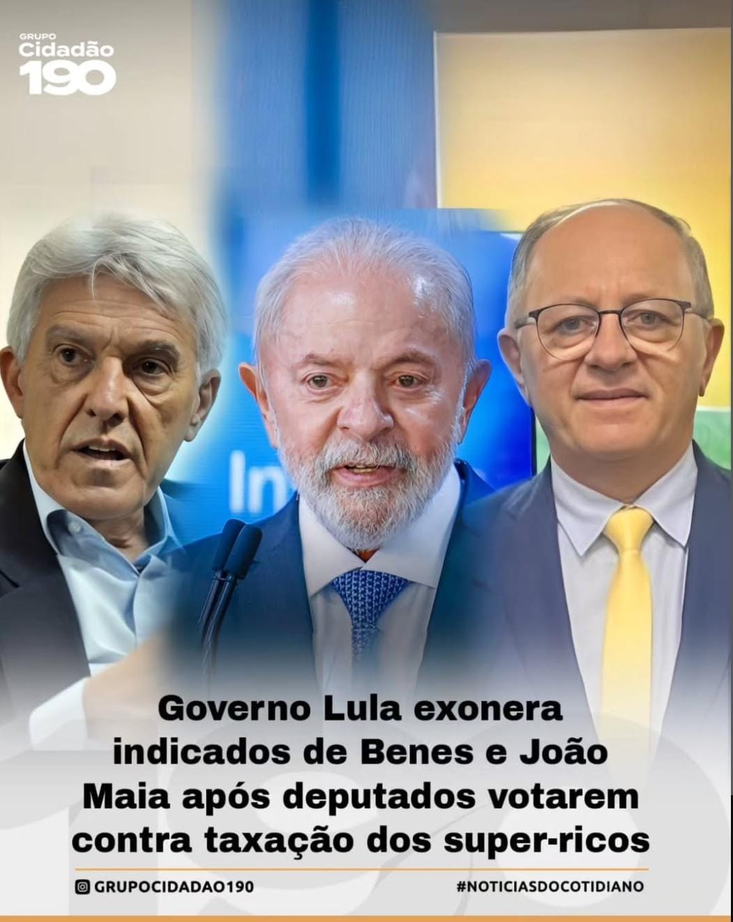 Exoneração de indicados de Benes e João Maia