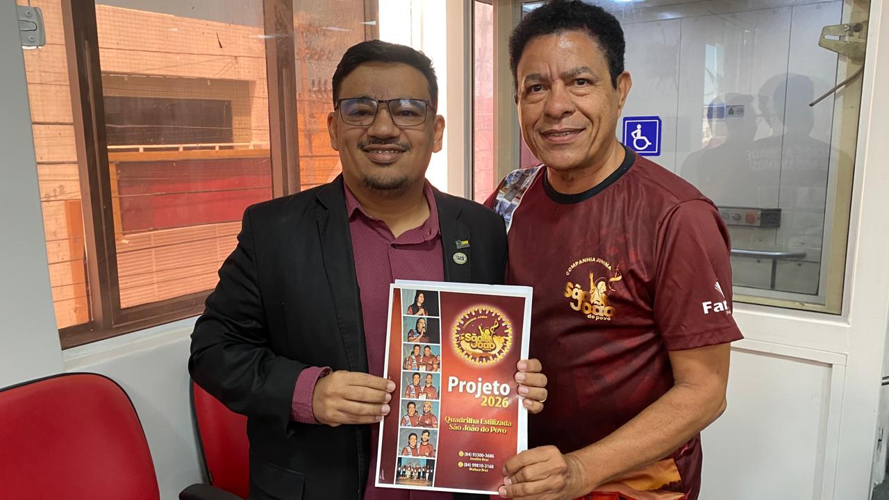 Macau: Vereadores recebem o projeto da Companhia Junina São João do Povo