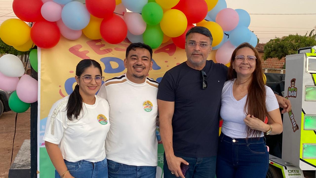 Festa das crianças promovida pelo Vereador Fagner Teodósio