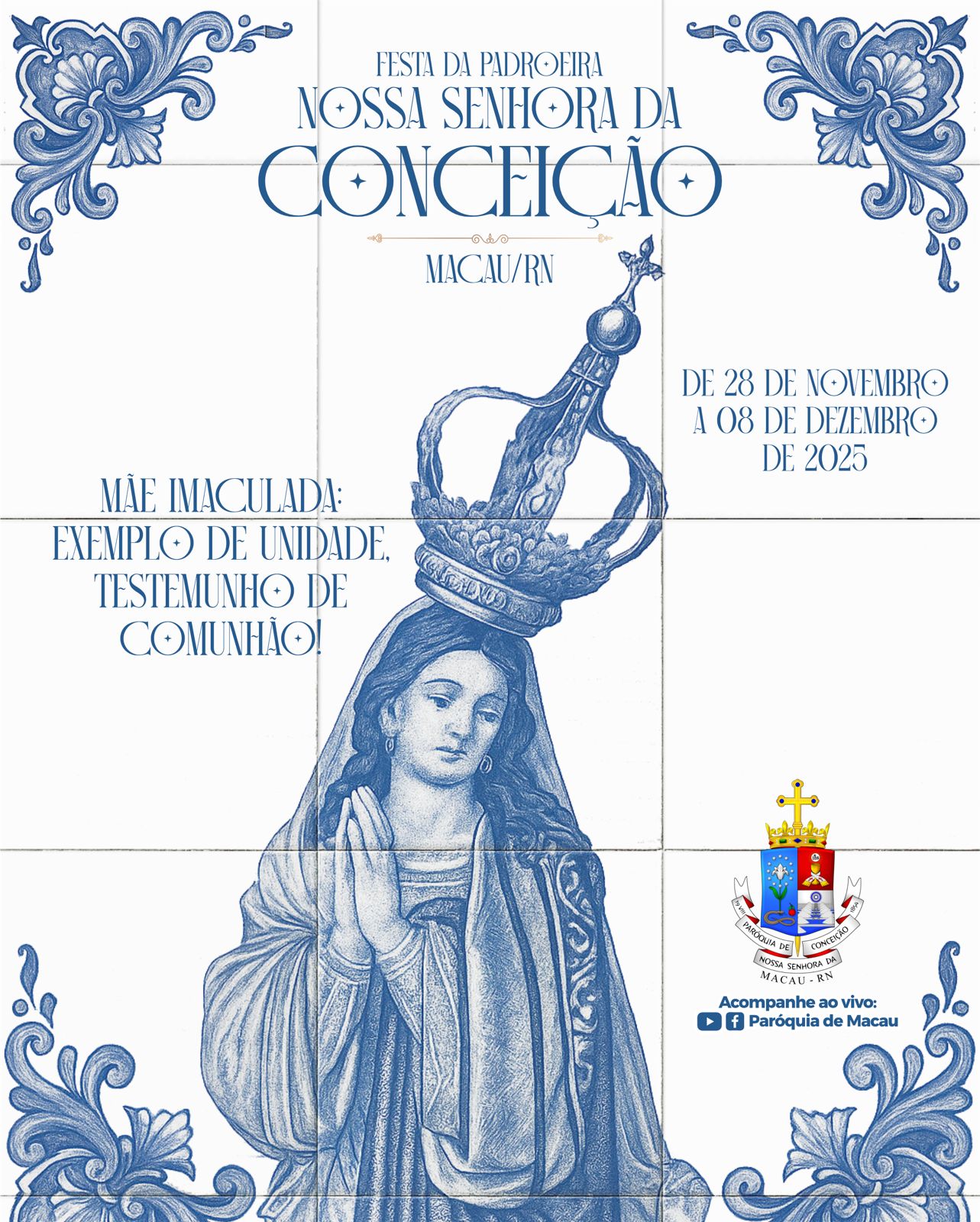 Festa de Nossa Senhora da Conceição de 28 de novembro a 08 de dezembro