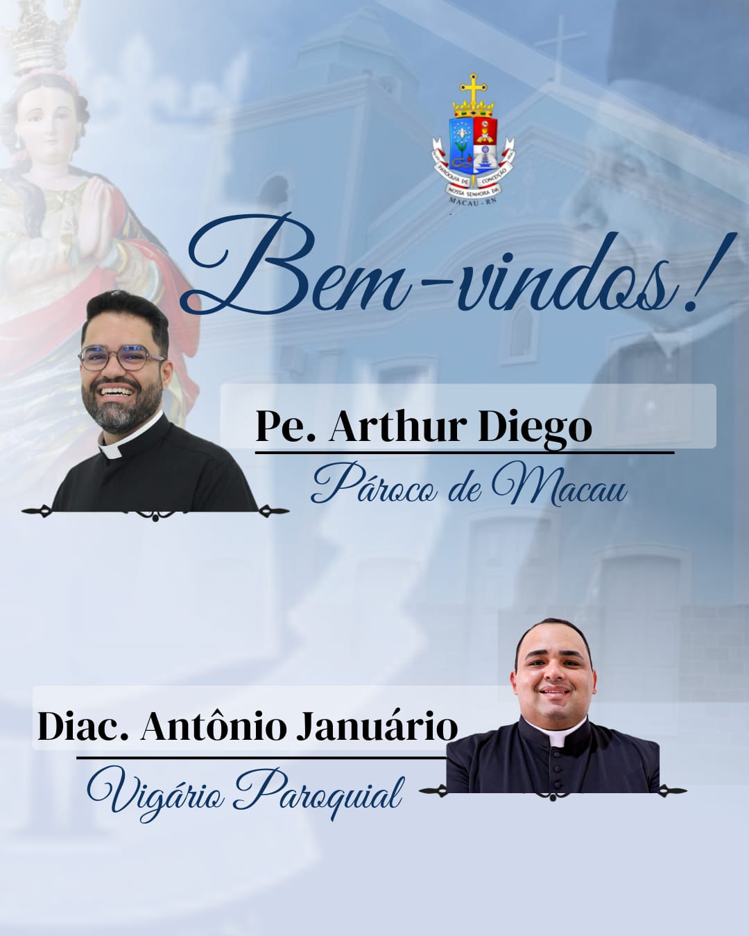 Nomeações e transferências na paroquia de Macau