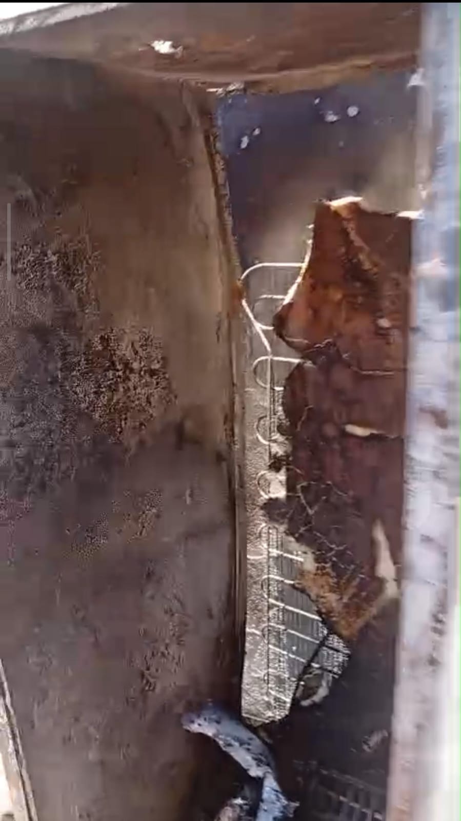 Moradora Marcileide de Diogo Lopes tem casa incendiada