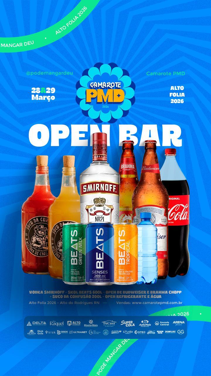 Alto folia 2026 com o bloco Pode Mangar Deu com as melhores atrações no camarote