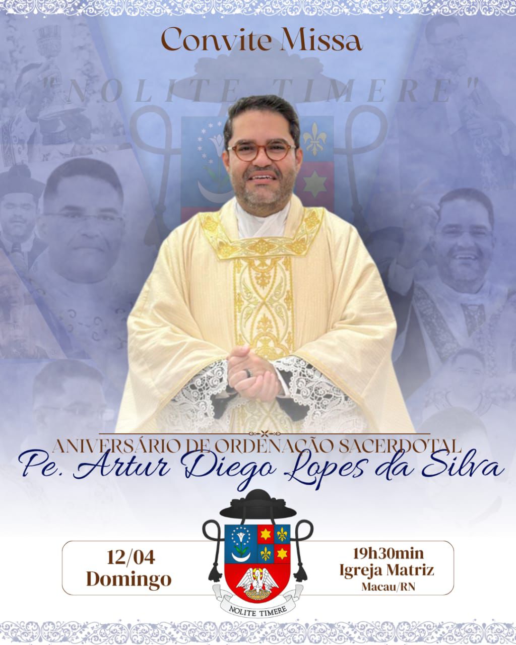 Aniversario de ordenação Sacerdotal do Pe. Artur Diego