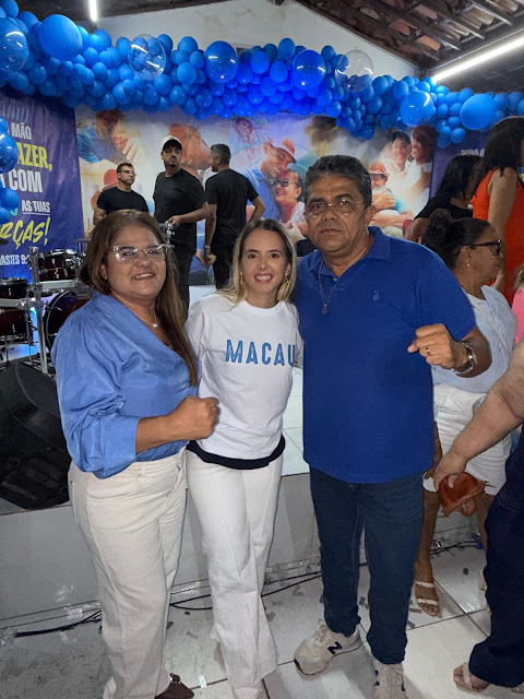 Macau: Ceição Lins lidera grupo de apoio a pré-candidatura a deputado estadual de Cintia Pinheiro