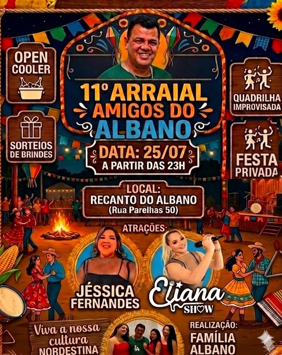12° Arraial amigos do Albano