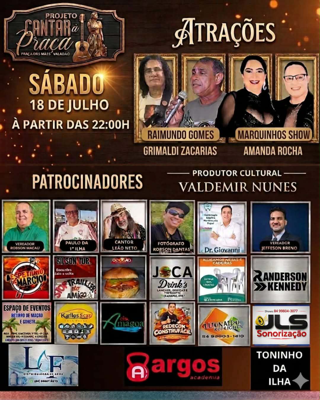 Projeto cantar á praça