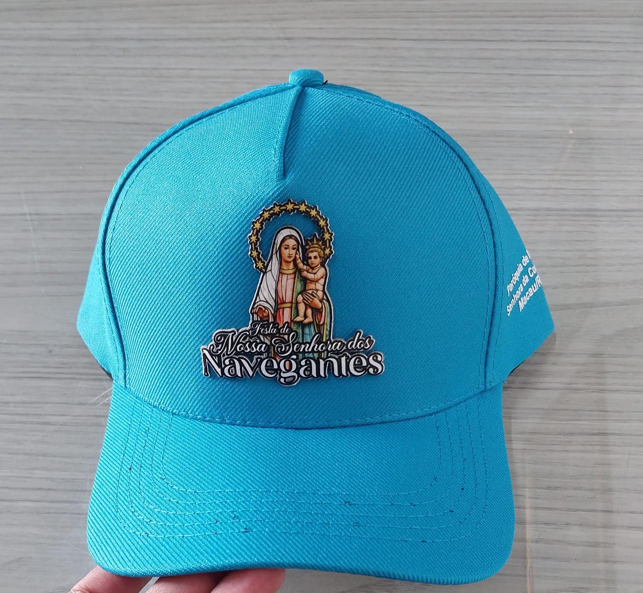 Garanta já a sua camisa e seu boné de Nossa Senhora dos Navegantes
