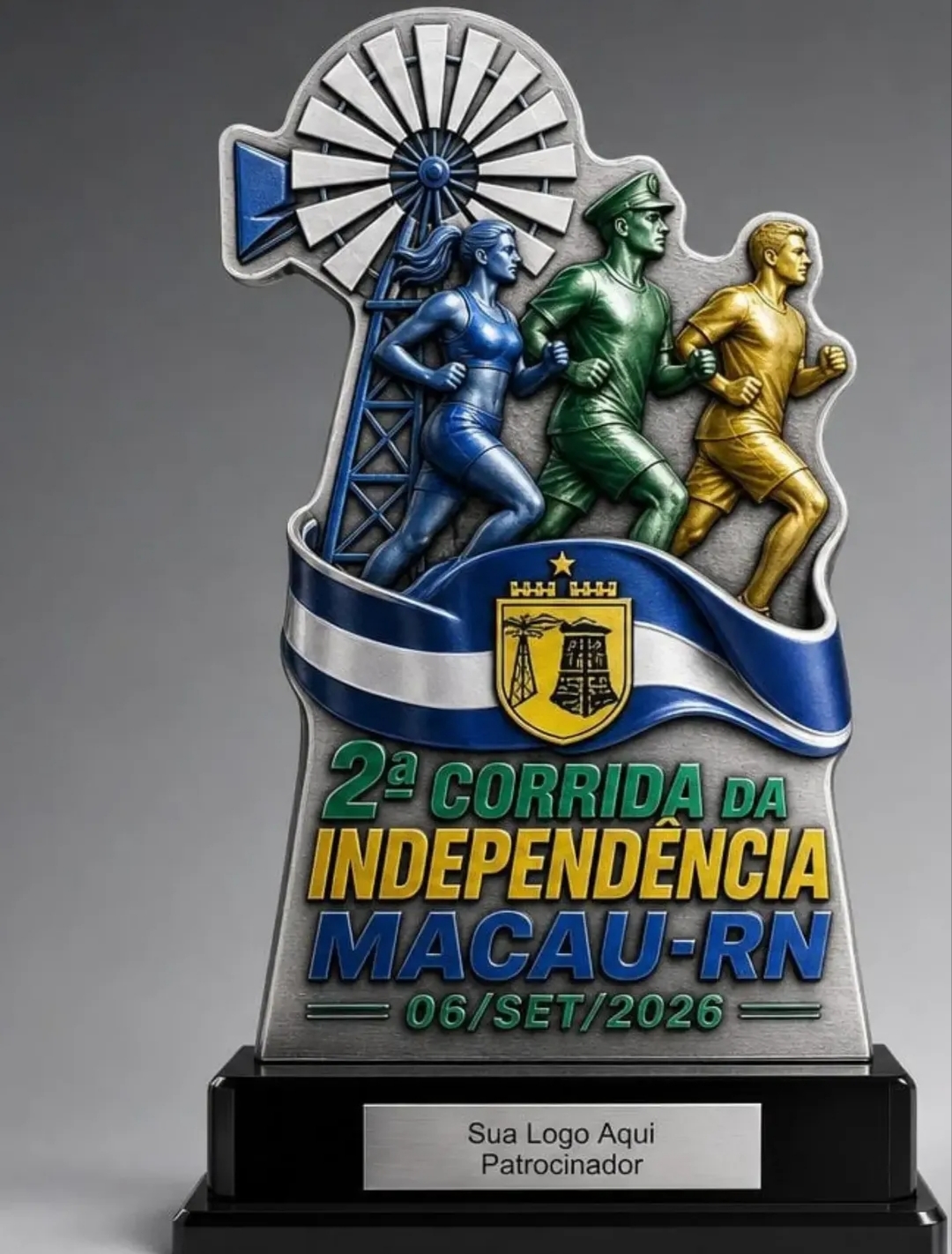 O troféu oficial foi revelado!