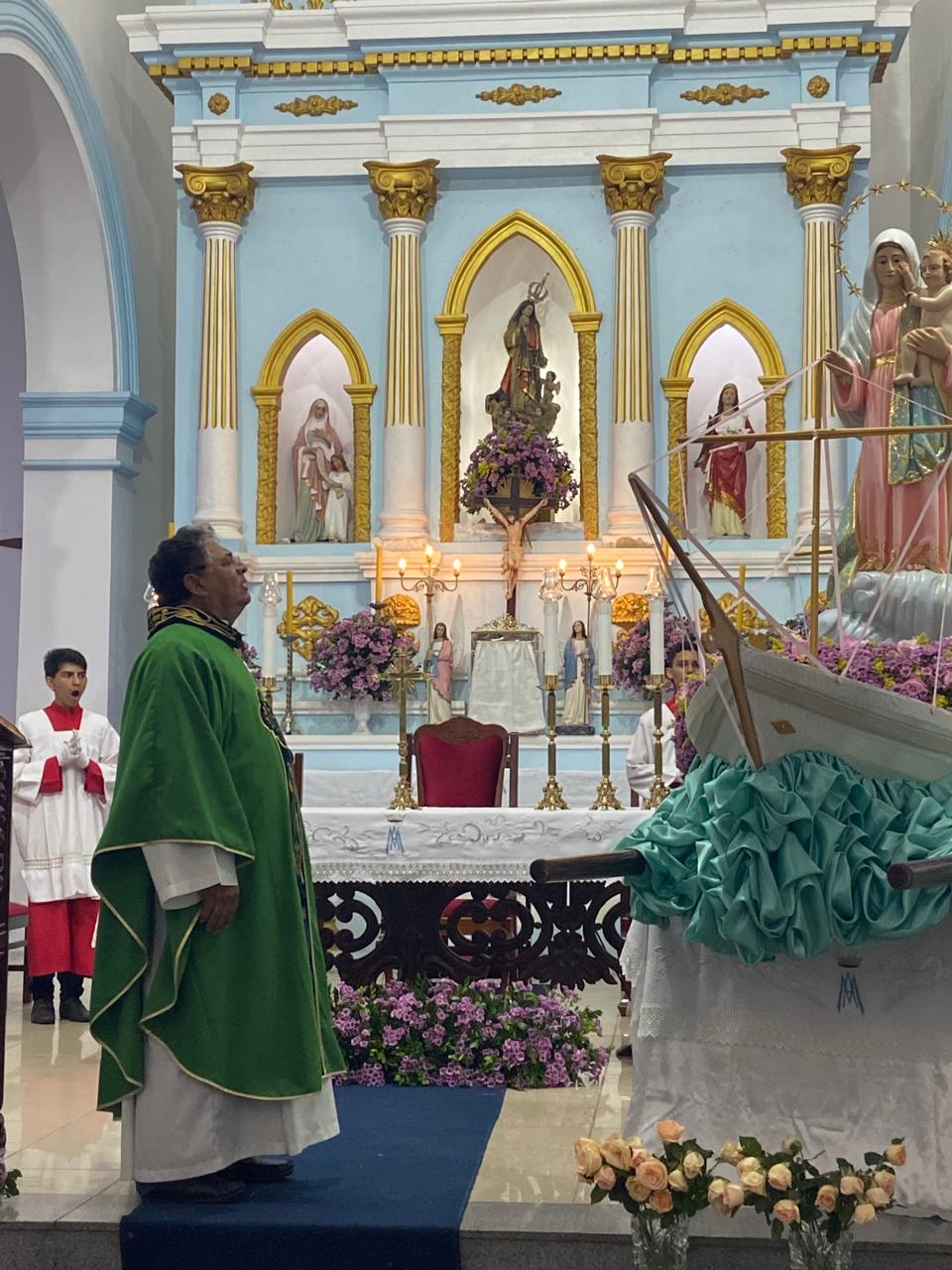 Noite de novena do dia 09/08