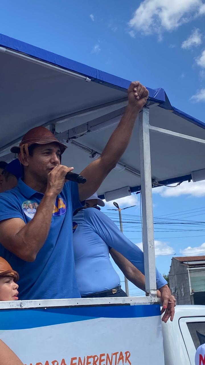 Caravana do Azulão chegou com força em Alto do Rodrigues e Pendências
