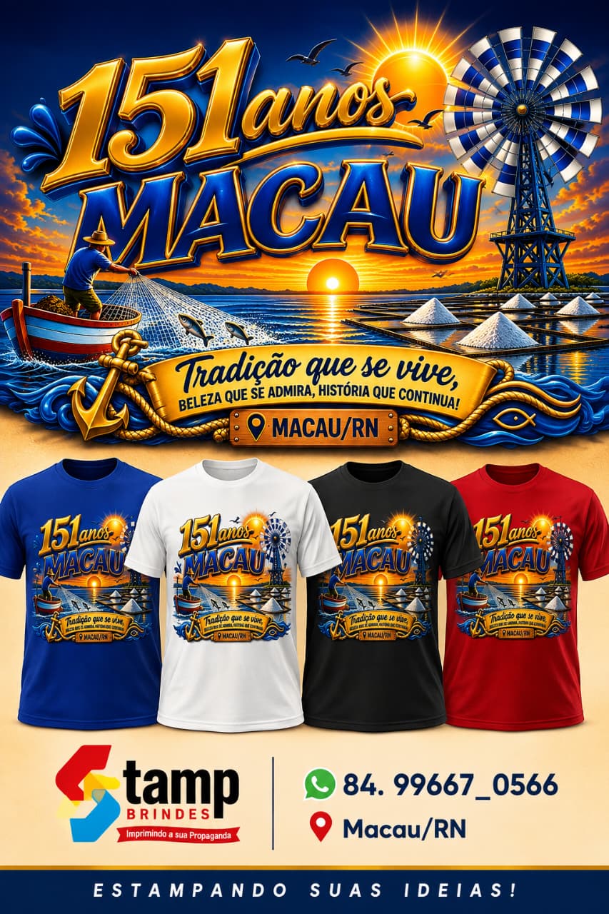 ✨ Vista sua ideia, sua história e seu orgulho! ✨