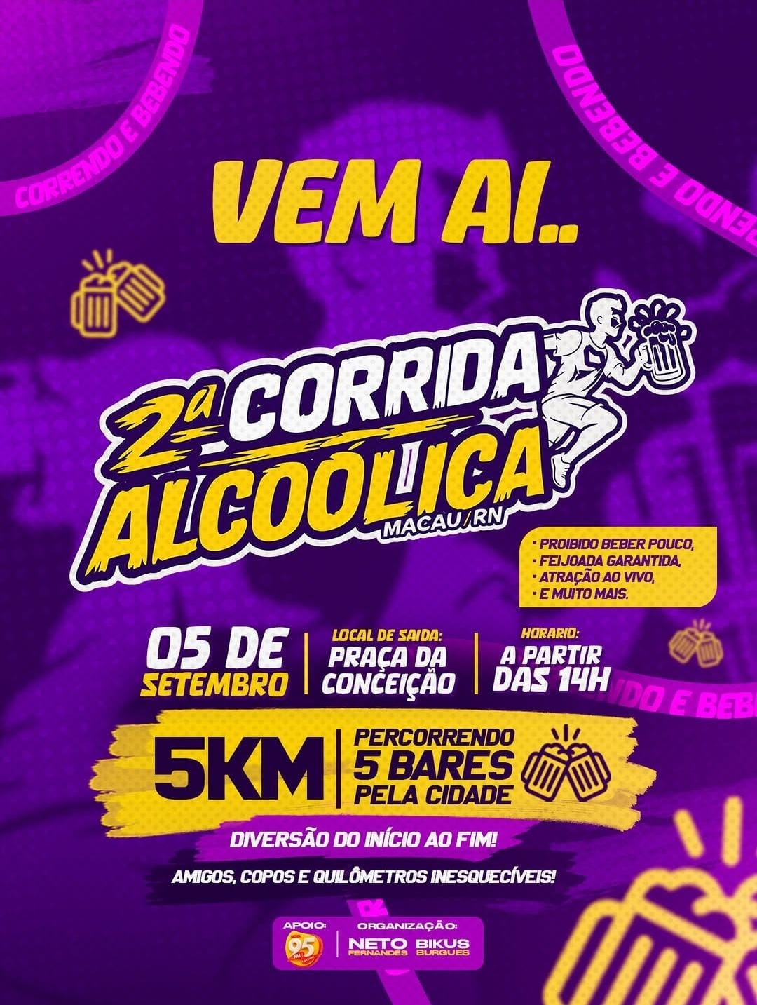 2° Corrida Alcoólica em Macau