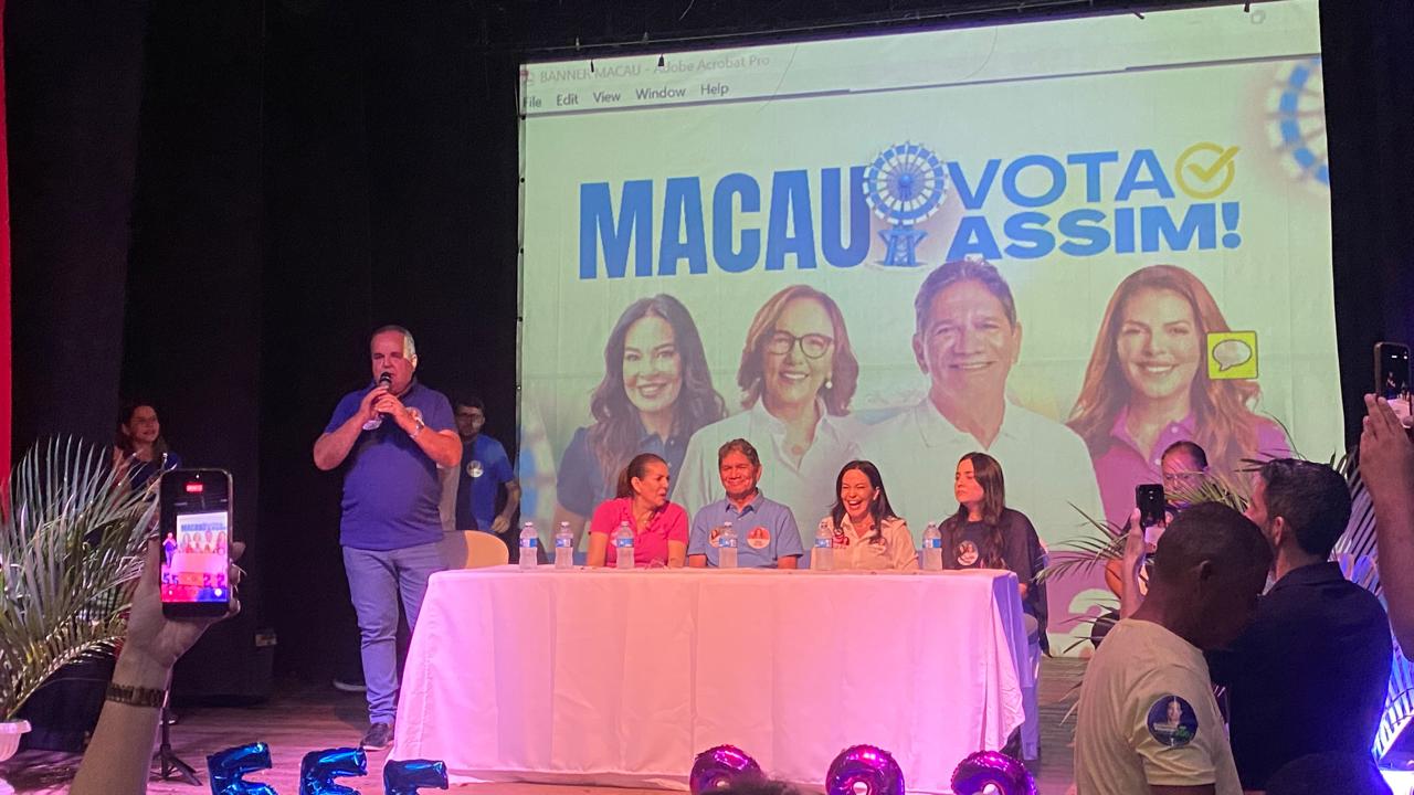 Dr. Zé Antônio agradece a adesão do macauense às candidaturas de Dra. Zenaide e Nina