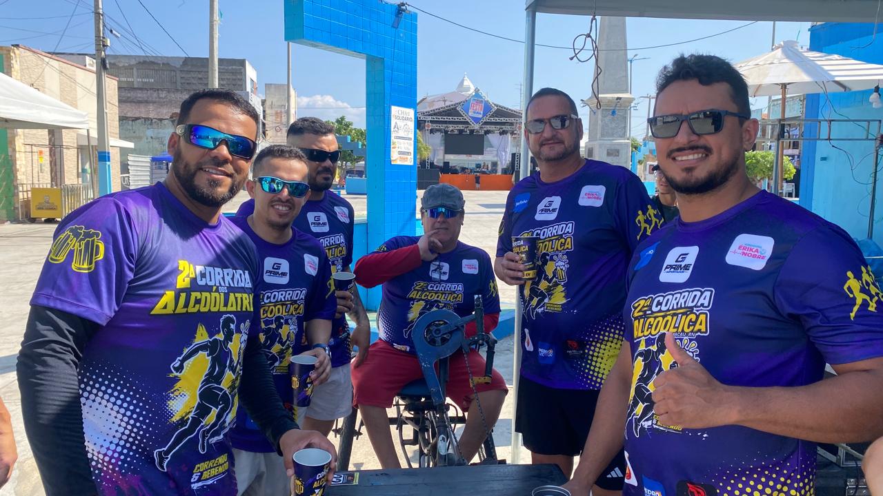 2ª Corrida Alcoólica movimentou Macau com esporte, diversão e confraternização