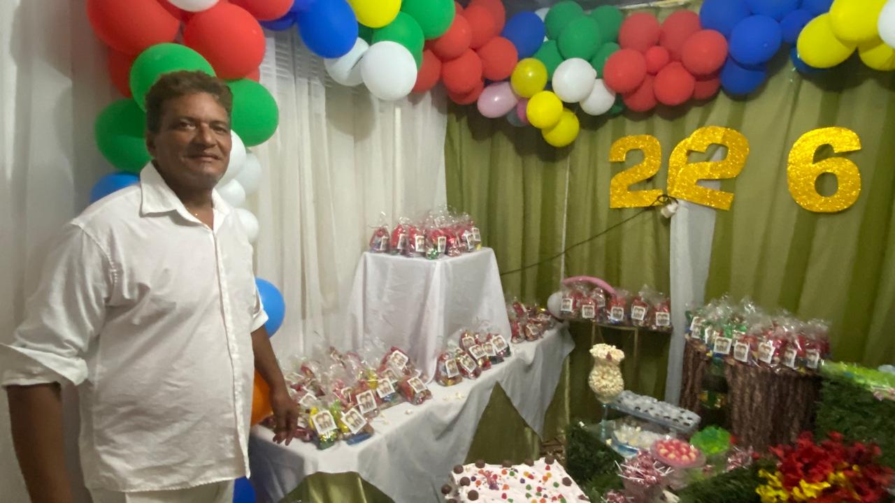 Comemoração de Cosme e Damião realizada por Eudes Campos